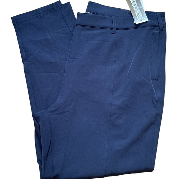 32 Degrees COOL Womens Navy Blue Flat Front  Pants Plus Size 18 Golf Sporty - Picture 2 of 8